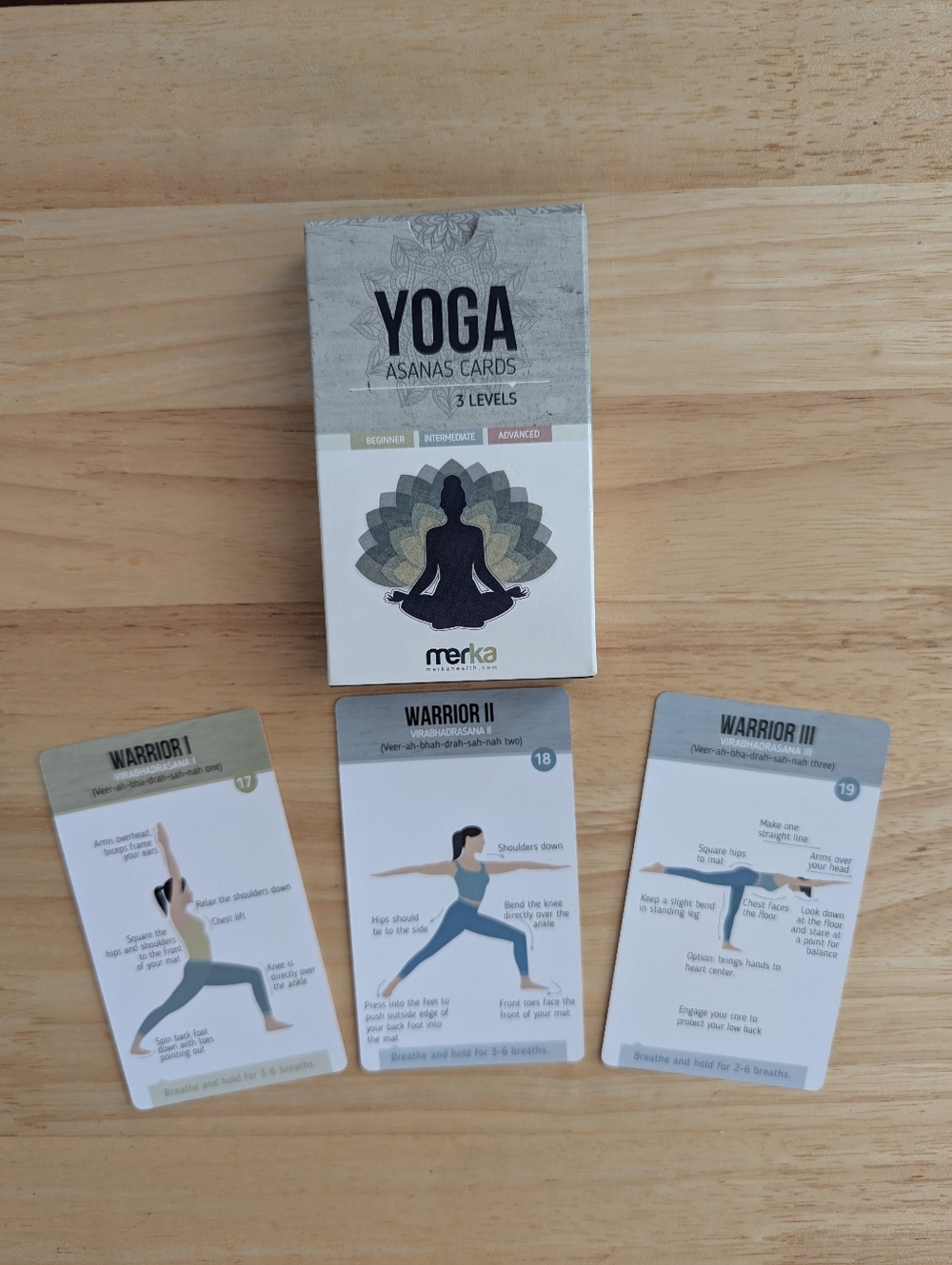 NEW Yoga Asana Card Deck
